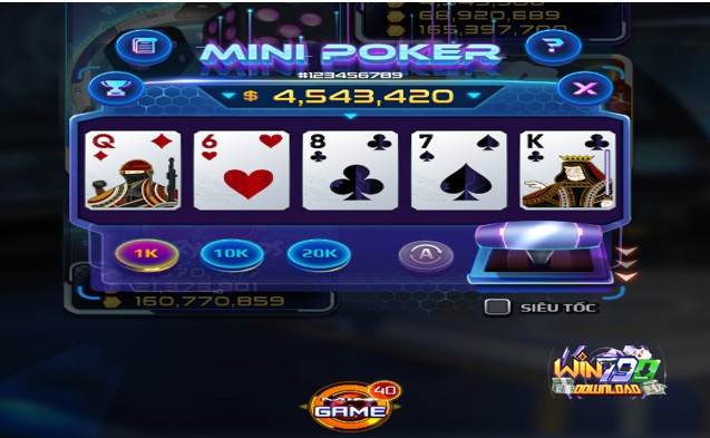 Hướng dẫn cách chơi Poker WIN79 tốt nhất tại Việt Nam